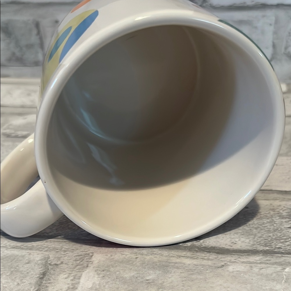 Artlifting susan demdaco circles of life 14 oz Colorful Polka Dot coffee Mug - Picture 4 of 7